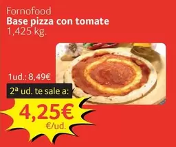 Fornofood - Base Pizza Con Tomate
