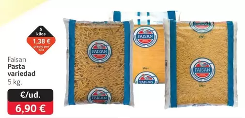 Faisan - Pasta Variedad