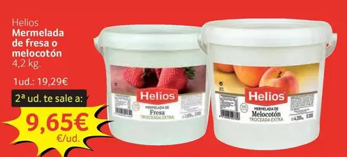 Helios - Mermelada De Fresa O Melocoton