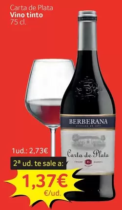 Berberana - Carta De Plata Vino Tinto