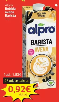 Alpro - Bebida Avena Barista