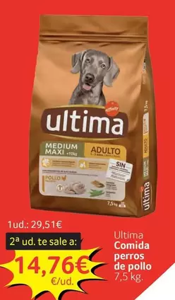 Última - Comida Perros De Pollo