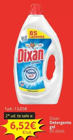 Dixan - Detergente Gel