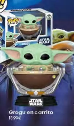 Star Wars - Grogu En Carrito
