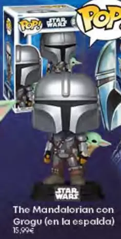 Star Wars - The Mandalorian Con Grogu (en La Espalda)