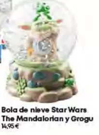 Bola De Nieve Star Wars The Mandalorian Y Grogu