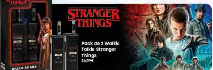 Pack De 2 Walkie Talkie Stranger Things
