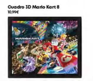 Cuadro 3D Mario Kart 8