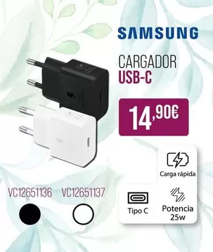 Samsung - Cargador Usb-c