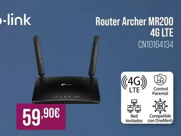 TP-LINK - Router Archer Mr200 4g Lte