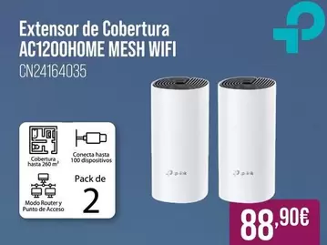 Extensor De Cobertura Ac1200home Mesh Wifi
