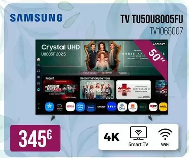 Samsung - Tv TU50U8005FU