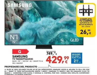 Samsung - TV TQ55Q75FAUXXC