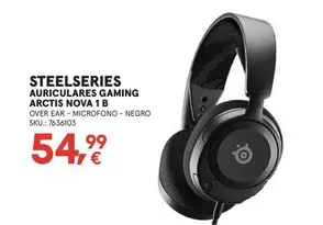 steel series - Auriculares Gaming Arctis Nova 1 B