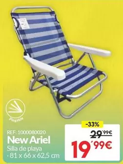 New Ariel Silla De Playa