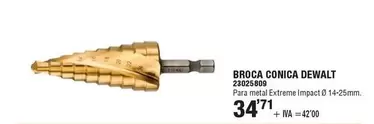 Dewalt - Broca Conica