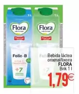 Pascual - Flora Bebida Láctea Orixinal/Lixeira Brik