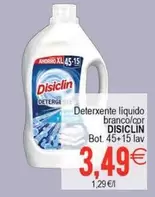 Disiclin - Deterxente Liquido Branco/Cor