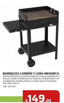 Barbacoa Carbón Y Lena Menorca