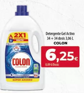Colon - Detergente Gel Activo