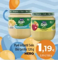 Hero - Pure Infantil Solo Bio Tarrito