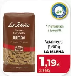 La Isleña - Pasta Integral