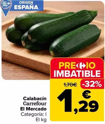 Carrefour El Mercado - Calabacín
