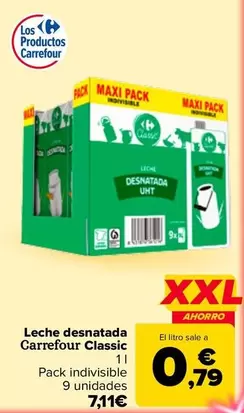 Carrefour Classic - Leche Desnatada