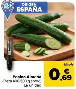 Pepino Almería