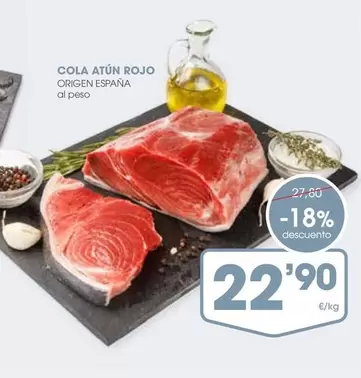 origen - Cola Atún Rojo
