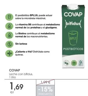 Covap - Leche Con Bifidus