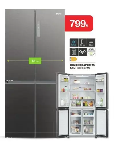 Haier - Frigorífico 4 Puertas