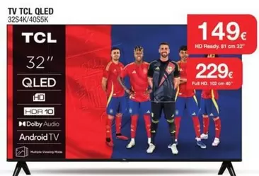 TCL - Tv Qled 32S4KW40S5K