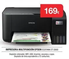 Epson - Impresora Multifuncion Ecotank Et-2860