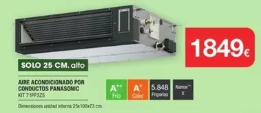 Panasonic - Aire Acondicionado Por Concuctos