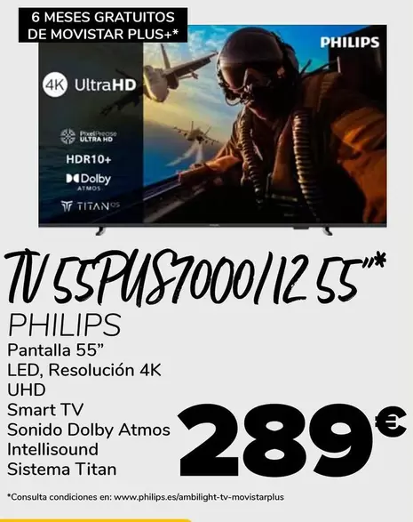Philips - TV 55PUS7000/12 55''