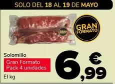 Solomillo Gran Formato