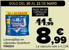 Finish - Lavavajillas En Capsulas Quantum