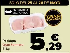 Pechuga Gran Formato