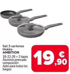 Ambition - Set 3 Sartenes