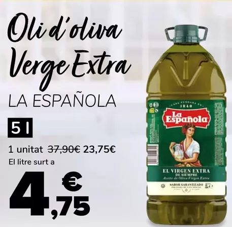 La Española - Oli D'oliva Verge Extra