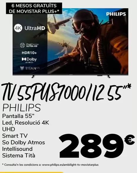 Philips - Tv 55PUS7000/1255