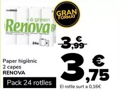 Renova - Paper Higienic 2 Capes
