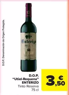 Enterizo - D.O.P. "Utiel-Requena"