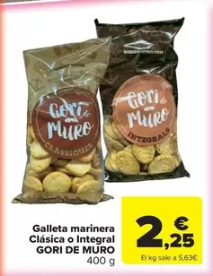Galleta Marinera Clasica O Integral