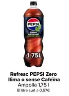 Pepsi - Refresc Zero Llima O Sense Cafeina