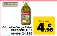 Carbonell - Oli D'oliva Verge Extra