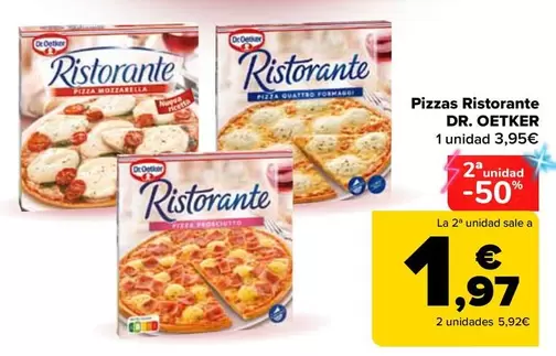 Dr Oetker - Pizzas Ristorante
