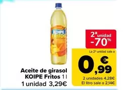 Koipe - Aceite De Girasol Fritos