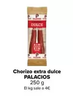 Palacios - Chorizo Extra Dulce